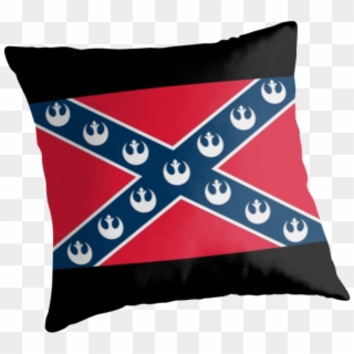 Star Wars Rebel Flag" Throw Pillows By Xanaman - Star Wars Rebellion Confederate Clipart