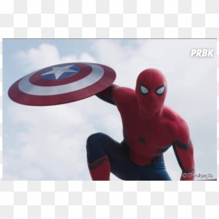 O Novo Homem-aranha Da Marvel Já Apareceu Em "capitão - Spiderman Tom Holland Civil War Clipart