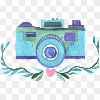 #camera #overlay #icon #purple #green #blue #aesthetics - Logos De Camaras Fotograficas Png Clipart
