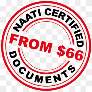 Naati* Certified Translations For Personal Documents Clipart