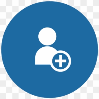 Comunicación Directa Con Tus Clientes - Person Logo Blue Clipart
