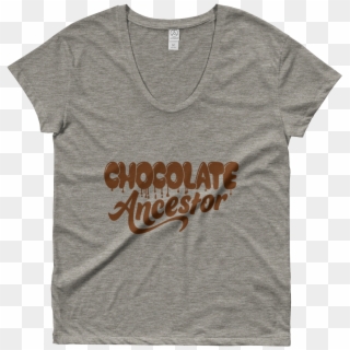 Chocolate Ancestor, Llc- Dripping Chocolate Ancestor - Active Shirt Clipart