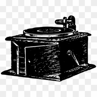 Music Phonograph Records Victrola - Fonografo En Png Clipart