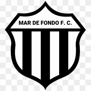 Escudo Mar De Fondo Fútbol Club V2 Clipart
