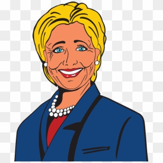Svg Royalty Free Library Donald At Getdrawings Com - Hillary Clinton Clip Art - Png Download