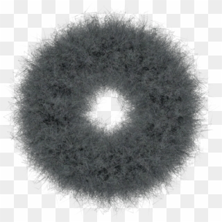 Dust Fur Font - Circle Clipart