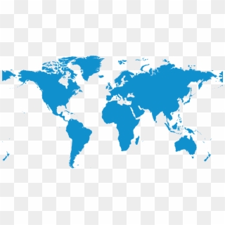 Transparent Png, - Map Of The World Ai Clipart