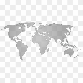 World Map Clipart Grey World - Enewetak Atoll World Map - Png Download
