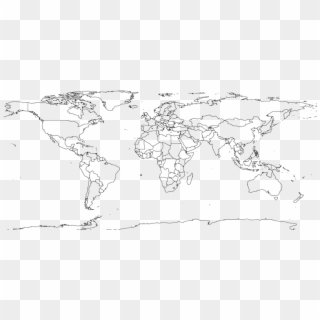 World Map 1 Free Vector 4vector - Map Of Polio Endemic Countries Clipart