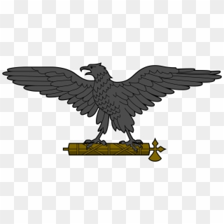 Open - Eagle With Fasces Clipart