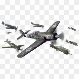 2048 X 1107 5 - World War 2 Airplane Png Clipart
