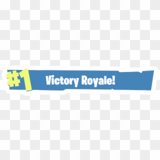 Victory Royale - Electric Blue Clipart