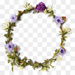 Purple Flower Crown Transparent - Topienie Marzanny Kubasiewicz Clipart