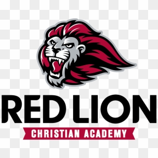 Red Lion Logo W White Background - Red Lion Christian Academy Clipart