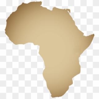 Africa - Black African Map Clipart