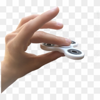 Fidget Spinner Hand Png , Png Download - Ring Clipart