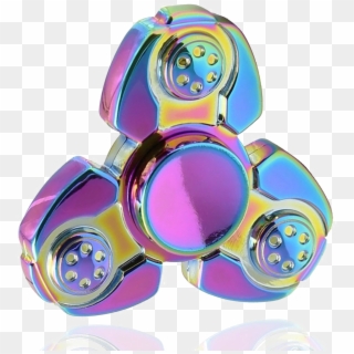 Rainbow Fidget Spinner Free Png Image - Teddy Bear Clipart
