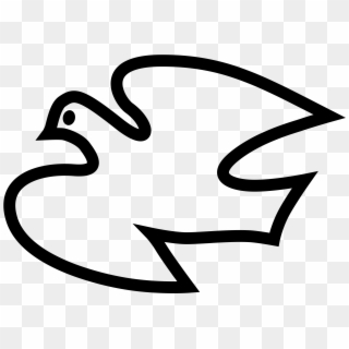 This Free Icons Png Design Of Simple Dove Clipart