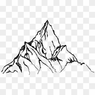 Free Download - Drawing Picture Of Mountain Clipart