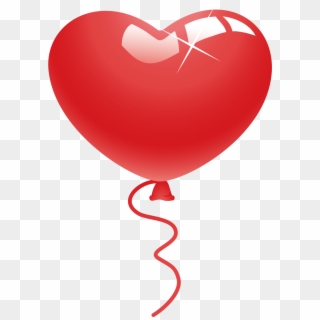 Download - Heart Balloon Png Clipart