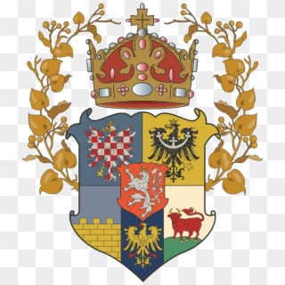 Coat Of Arms Of The Lands Of The Bohemian Crown - Kingdom Of Bohemia Flag Clipart