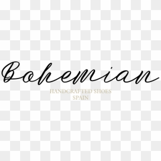 Bohemian Shoes Bohemian Shoes - Calligraphy Clipart