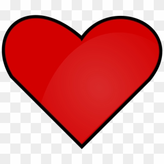 Kml Heart - Red Heart Clipart - Png Download