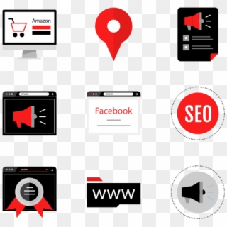 Internet Seo Marketing Clipart