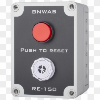 Illuminated Reset Button With Audio Visual Alarm Power - Alarm With Buzzer Reset Button Clipart