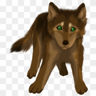 Pup By Windwolf - Wolf Pup Transparent Clipart