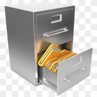 Paper, Drawer, Archive, Filing Cabinet Png Image With - Cajon Con Folders Clipart