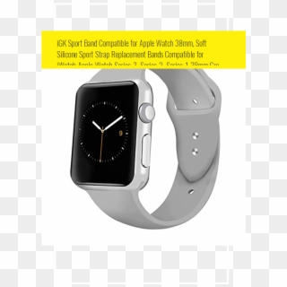 Igk Sport Band Compatible For Apple Watch 38mm, Soft - Analog Watch Clipart