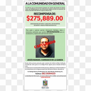 Recompensa - Se Busca - Flyer Clipart