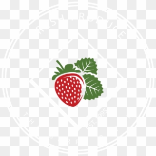 Strawberries Clipart Round Fruit - Strawberry - Png Download