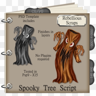 Spooky Tree - Psp9 Scripts Bomb Clipart