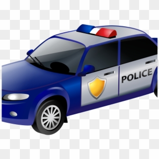 Car Clipart Clipart Transparent Background - Police Car Clipart Free - Png Download
