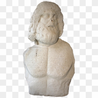 Asclepio Colossale, Castello Maniace, Siracusa - Bust Clipart