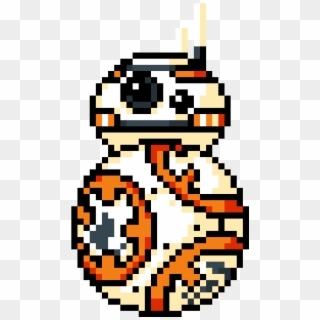 Bb-8 - Pixel Art Star Wars Clipart