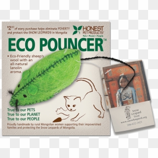 Eco Pouncer Cat Toy Honestpetproducts - Honest Pet Products Clipart