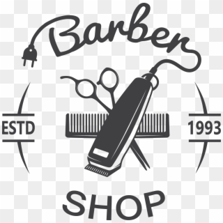 Clip Royalty Free Library Clippers Vector Hairdressing - Vector Barber Shop Logo - Png Download
