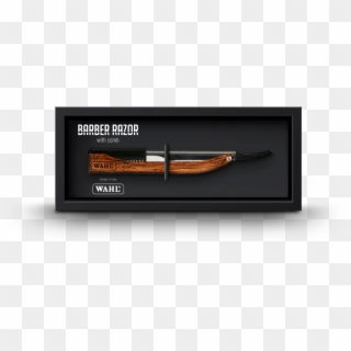 Wahl Barber Razor Wooden - Firearm Clipart