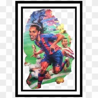Ronaldinho Sticker - Camaleao Art Ronaldinho Clipart
