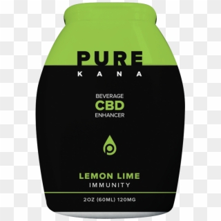 Purekana Beverage Enhancer Lemon Lime Immunity - Bottle Clipart