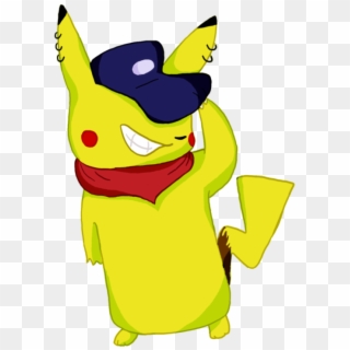 Gangster Pikachu - Pikachu Clipart