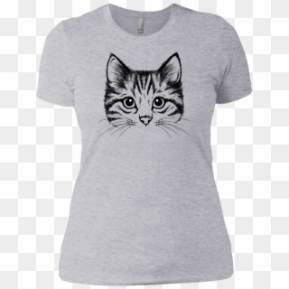 Kitten's Innocent Face Women's Tshirt - Groot Jack Daniels T Shirt Clipart