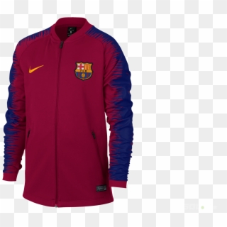 Sweatshirt Nike Fc Barcelona Anthem Fb Junior 894412-620 - Barcelona Jacket 2018 19 Clipart