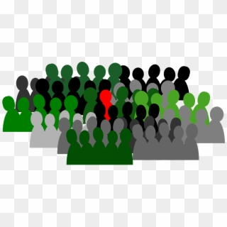 Target Audience - Crowd Clipart Transparent Background - Png Download