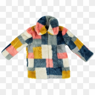 Stella Mccartney Kids Abbie Fake Fur Coat Square - Stella Mccartney Kids Abbie Coat Clipart
