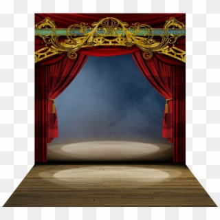 3 Dimensional View Of - Stage Clipart