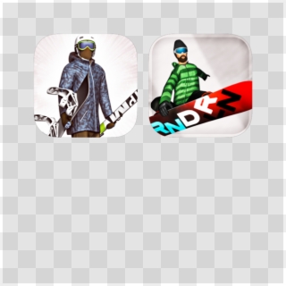 Mytp Ski, Freeski And Snowboard Bundle 1 On The App - Snowboard Clipart